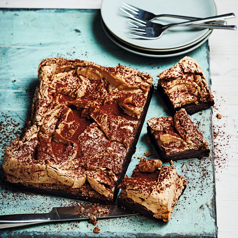 Photo de/du Gâteau au chocolat meringué par WW