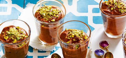Mousse au chocolat noir et à l'orange
