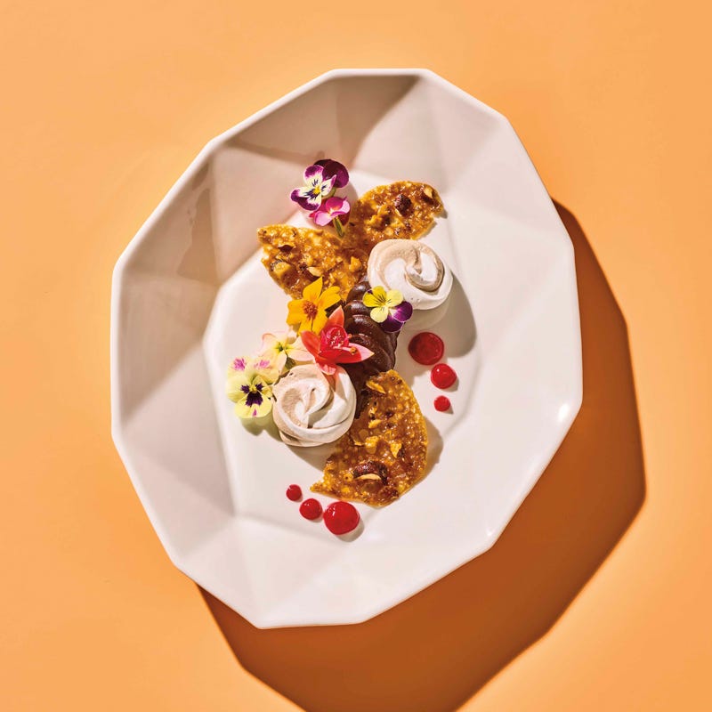 Oprah’s 2020 Vision: Your Life in Focus chocolate-hazelnut pavlova nouveau