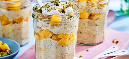 Mango lassi bircher