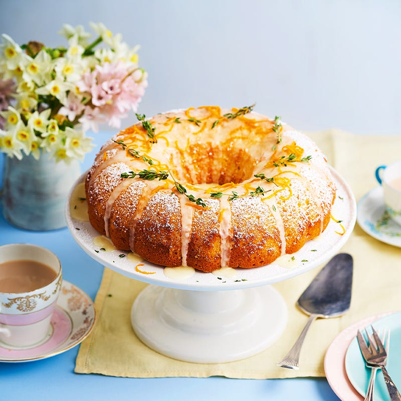 Photo of Greek yogurt, orange & thyme bundt cake by WW
