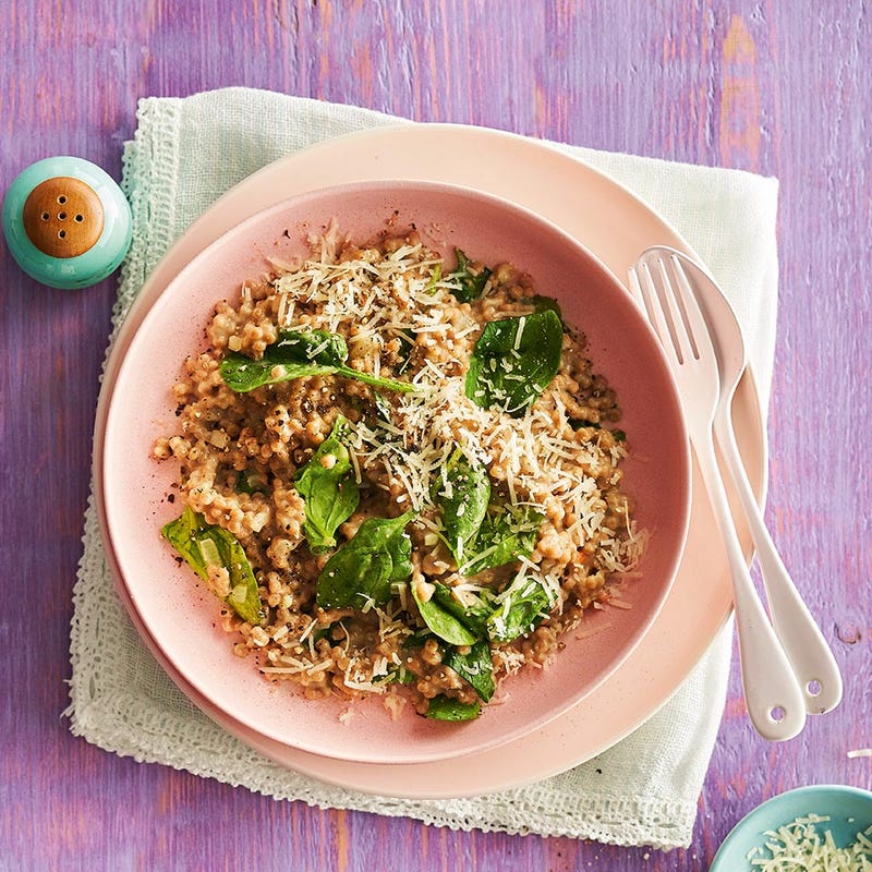 Photo of Giant couscous risotto with spinach by WW