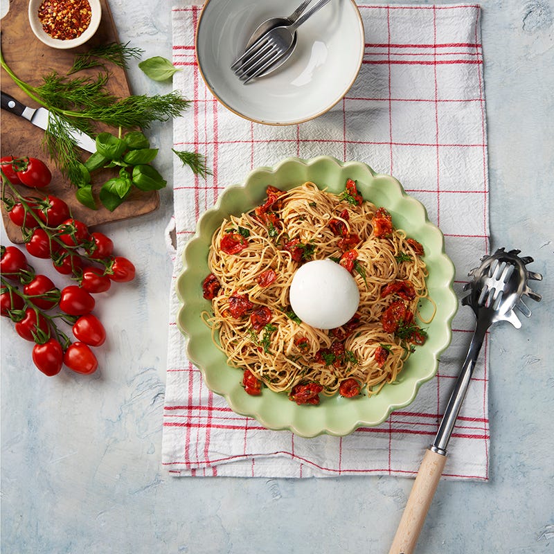 ViktVäktarna - Pasta med tomat och burrata
