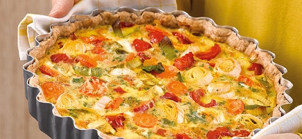 Vollkorn-Gemüse-Tarte