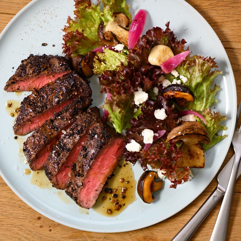 Photo of Steak salad with mushrooms by WW