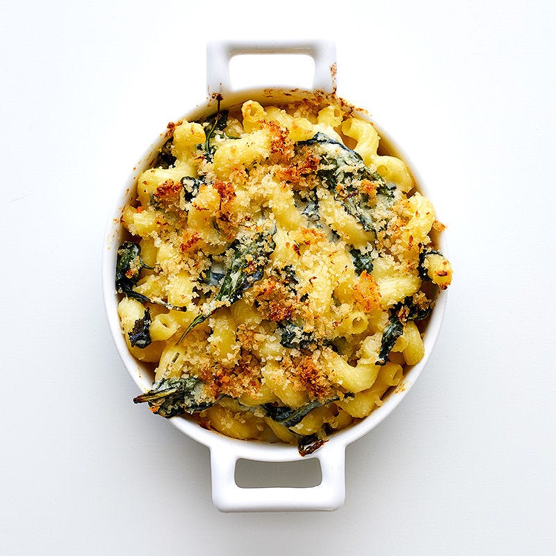 Photo of Baked pasta with goat cheese & baby kale by WW
