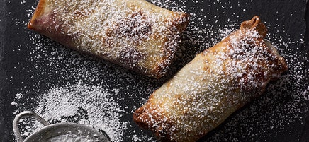 Air-Fryer Cherry Pie Egg Rolls