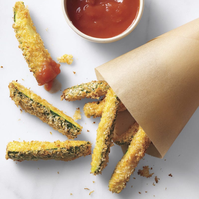 Air fryer zucchini fries