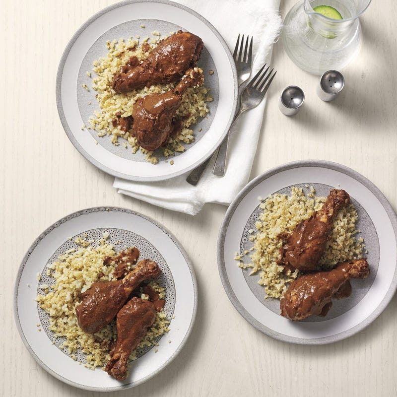 Instant Pot chicken mole