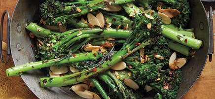 Broccolini rôti au parmesan