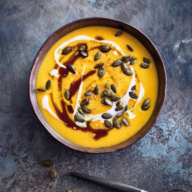 Kürbissüppchen mit Buttermilch