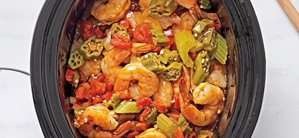 Shrimp and okra gumbo