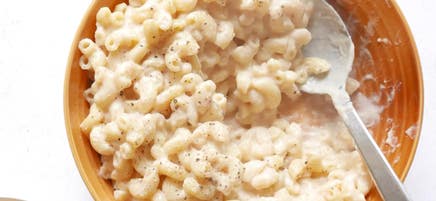 Macaroni au fromage Alfredo crémeux