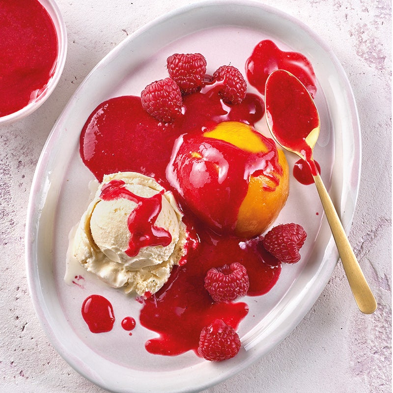 Pfirsich Melba