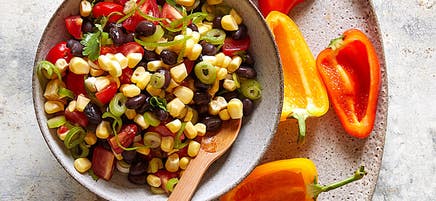 Fresh Corn and Black Bean Salsa