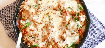 One-Pot Italian Quinoa Skillet