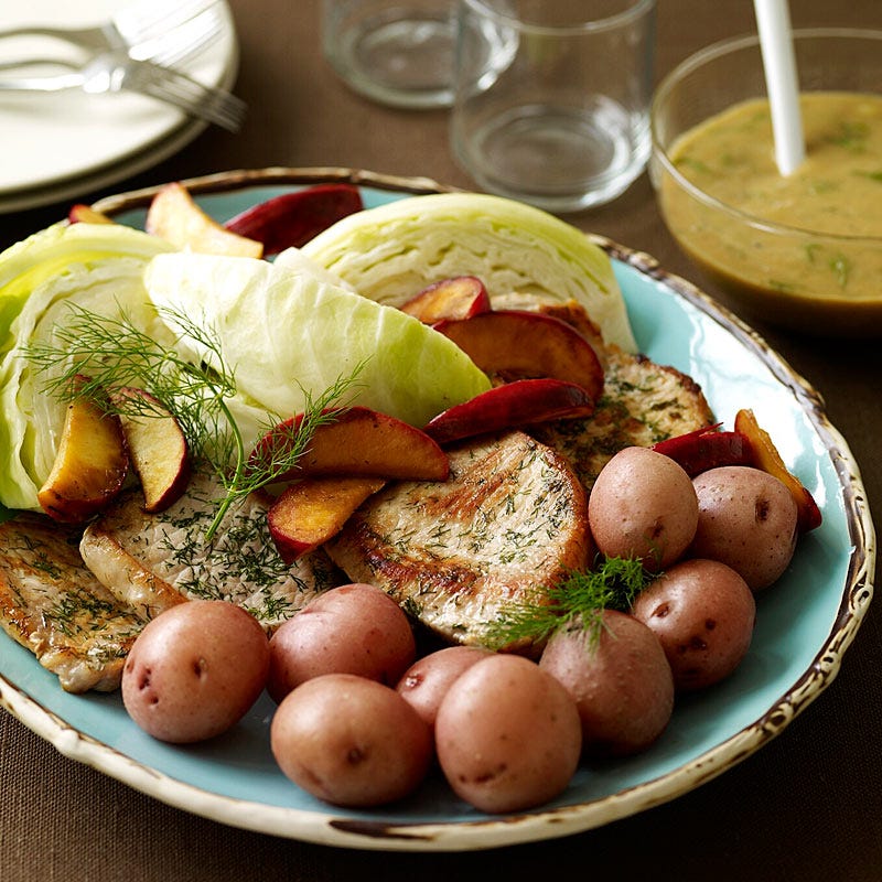 Photo de Côtelettes de porc avec sauce au cidre de pomme par WW