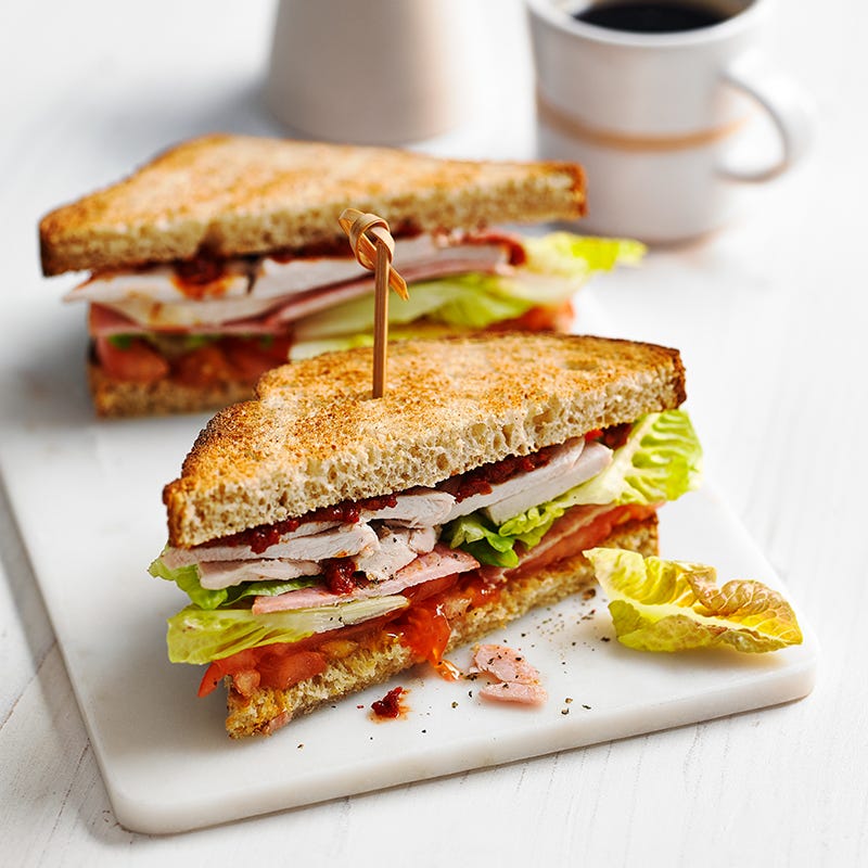 BLT with chicken