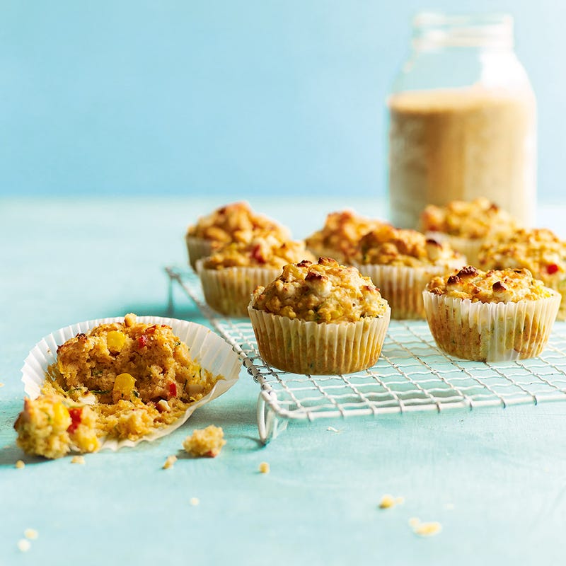 Photo of Courgette, pepper & feta couscous muffins by WW