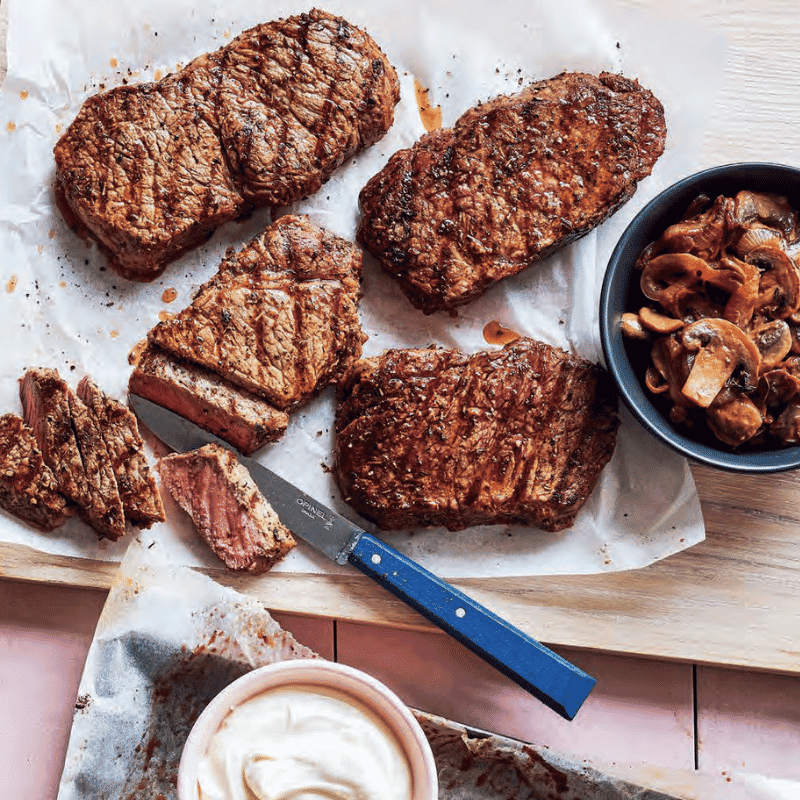 Photo of Anna's BBQ steak with creamy caramelised onions and mushrooms by WW