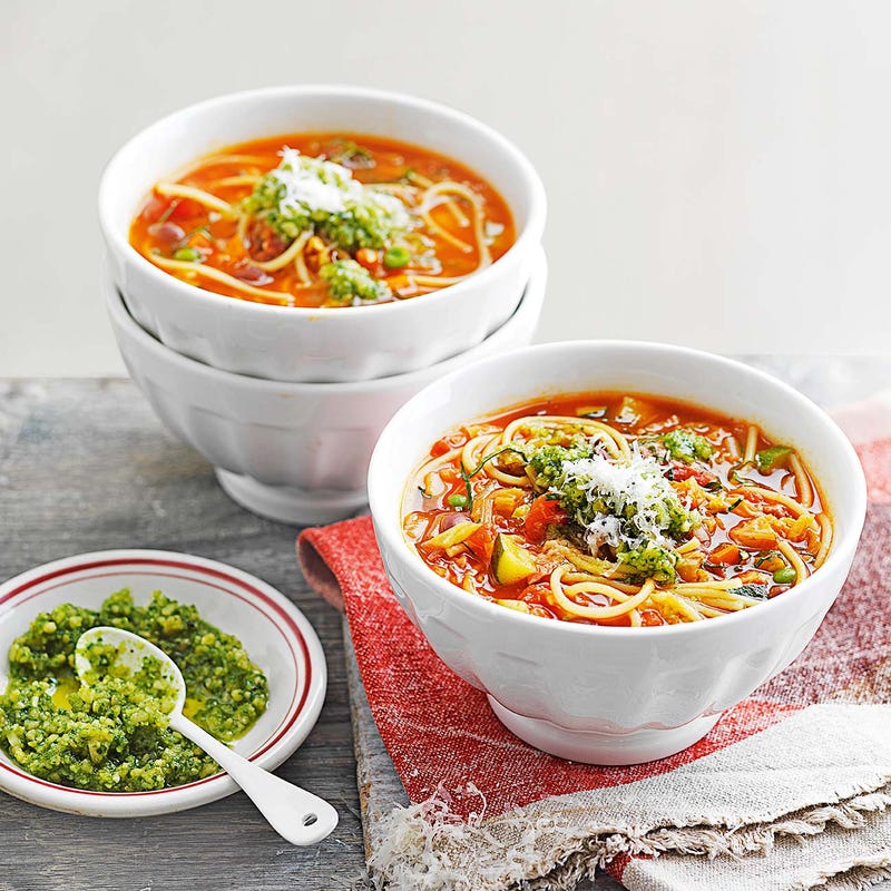 Photo of Minestrone with pasta & pesto by WW