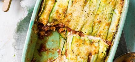 Lasagnes de courgettes à la dinde