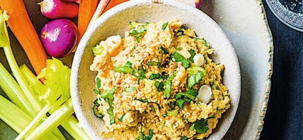 Houmous au miso blanc