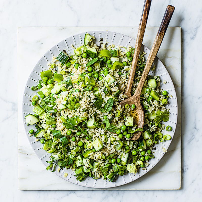 Photo de/du Salade de riz aux herbes par WW