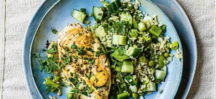 Poulet rôti aux herbes