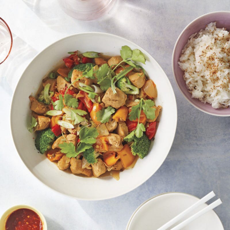 Photo of Szechuan chicken and broccoli by WW