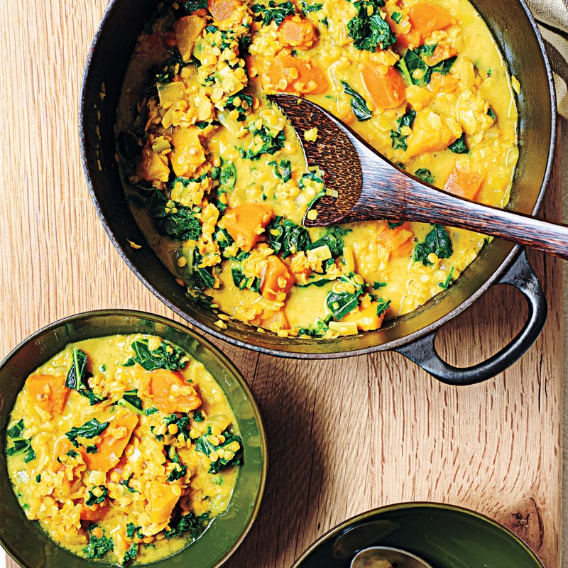 Photo of Butternut  squash & kale curry by WW