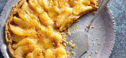 Tarte Tatin en pâte de seigle
