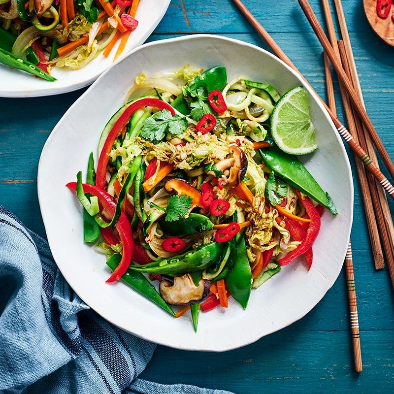 Loaded veg stir-fry