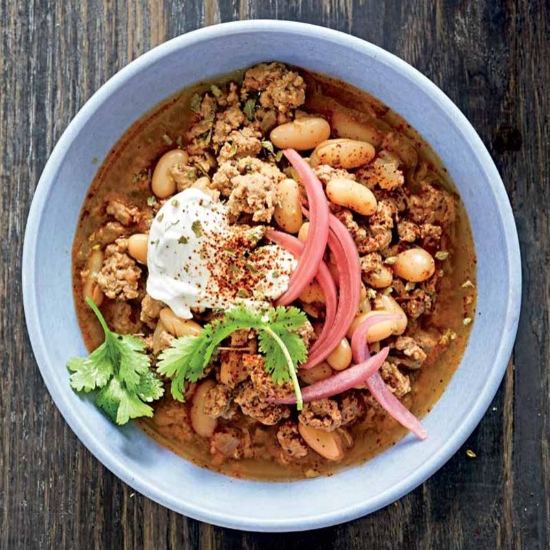 Photo de Chili au poulet et aux haricots blancs par WW