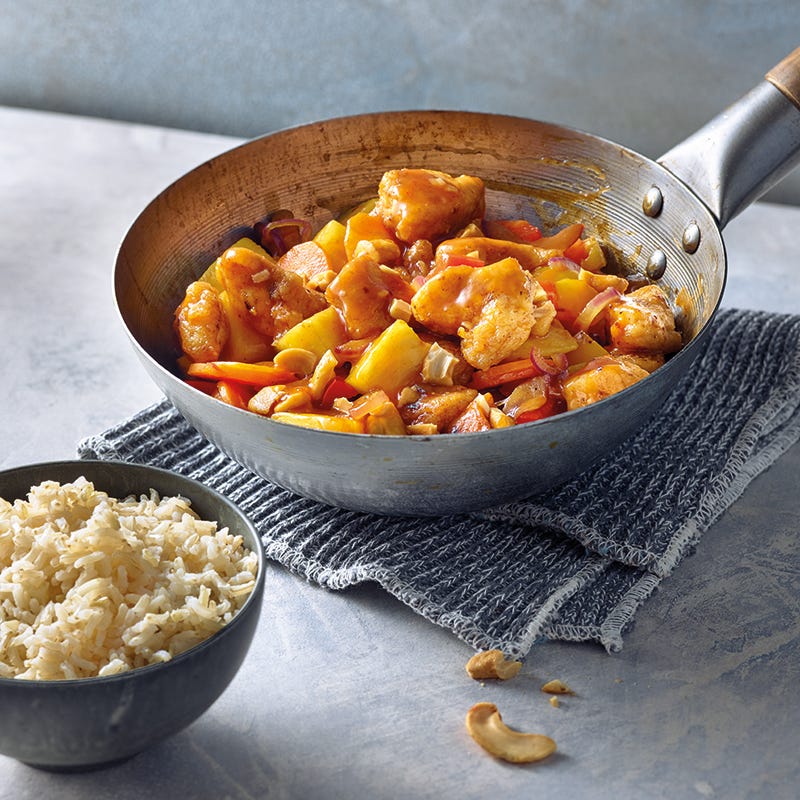 Foto van Zoetzure kip met cashewnoten door WW