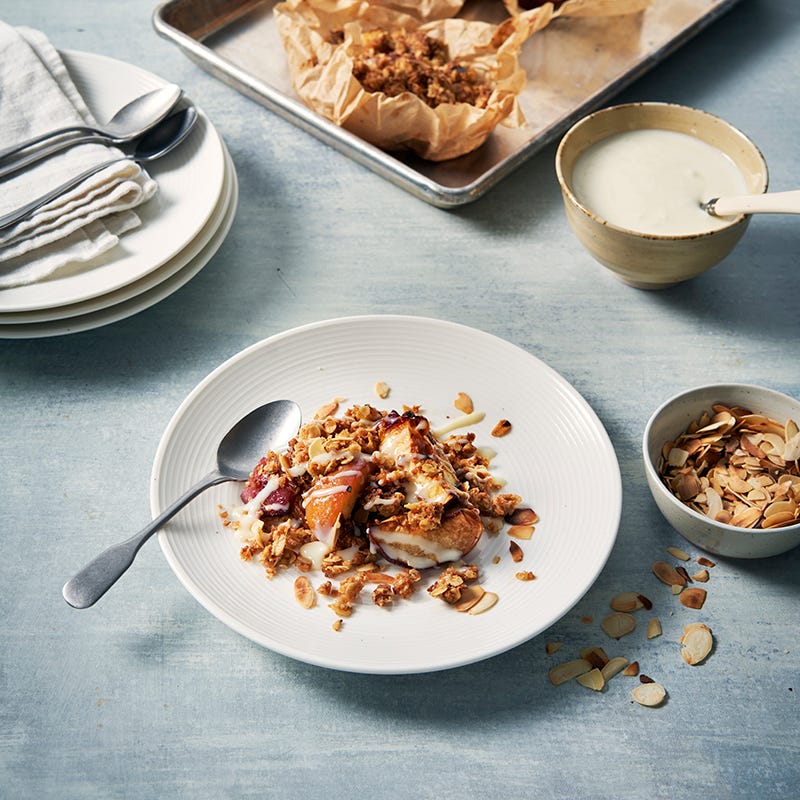 ViktVäktarna - Grillad smulpaj med vaniljkvarg