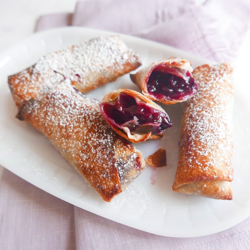 Photo de Rouleaux impériaux aux cerises à la friteuse à convection par WW