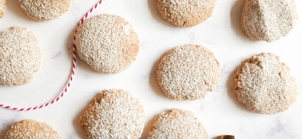 Fresh Ginger Spice Cookies