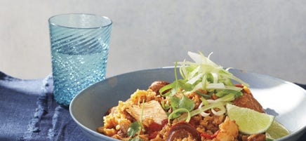 Cajun Chicken-Sausage Jambalaya