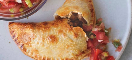 Colombian beef and potato empanadas