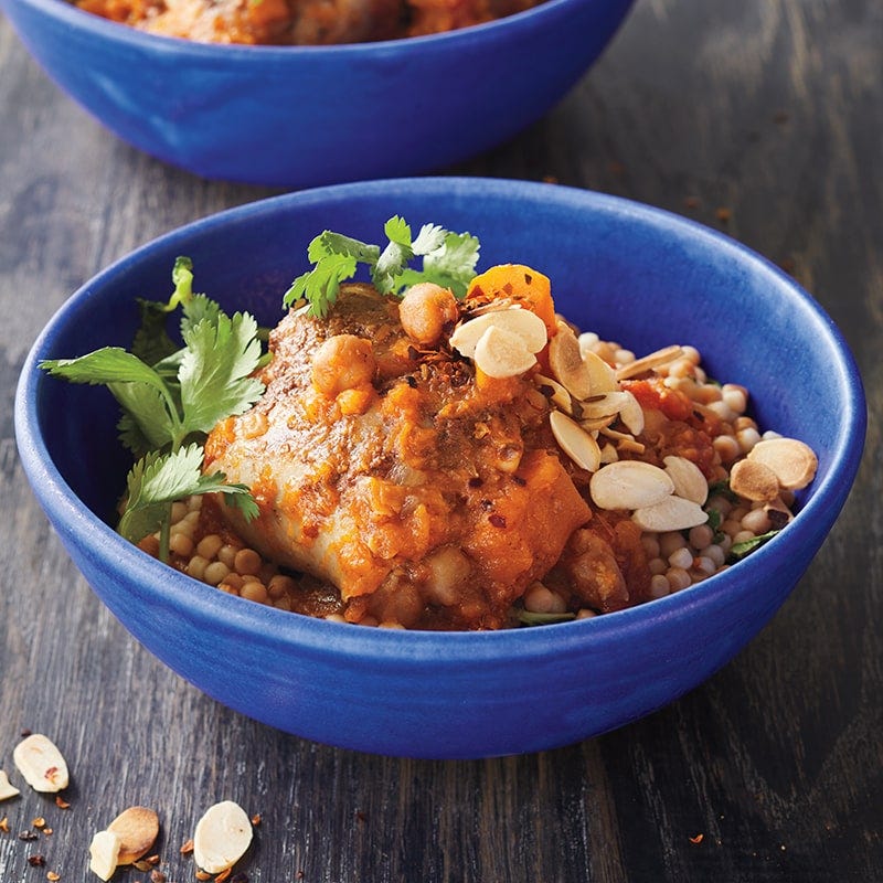 Slow-cooker Moroccan chicken