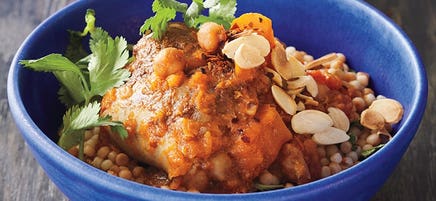 Slow-cooker Moroccan chicken