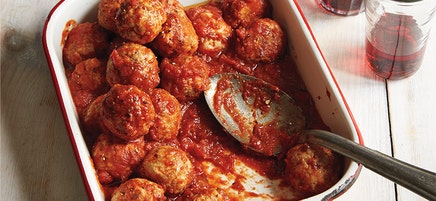 Slow cooker spicy turkey meatballs