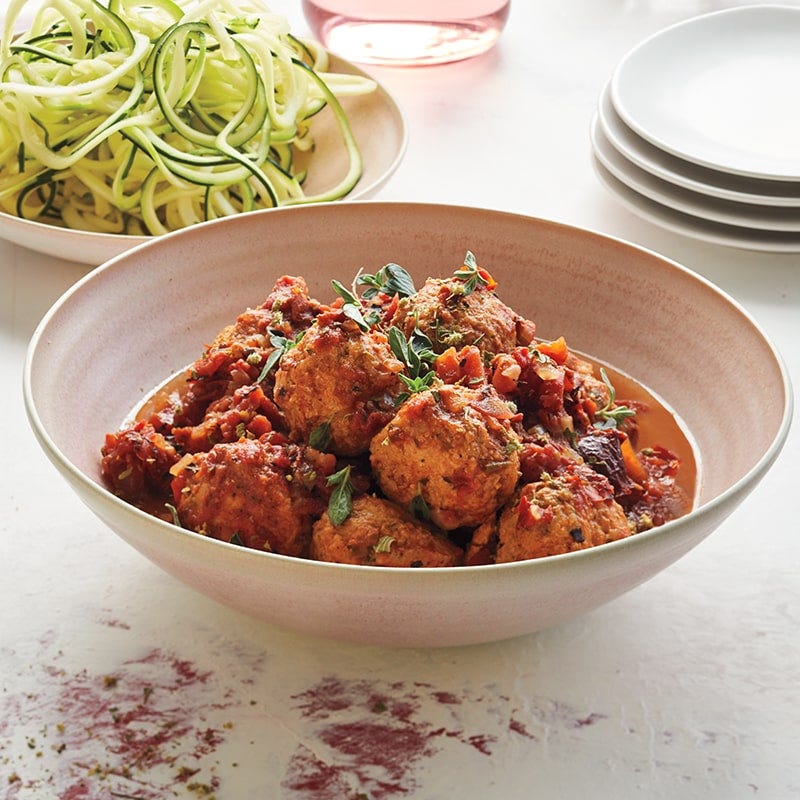 Slow-cooker classic Italian beef meatballs