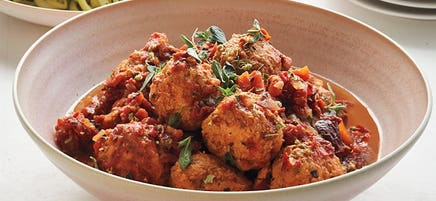 Slow-cooker classic Italian beef meatballs