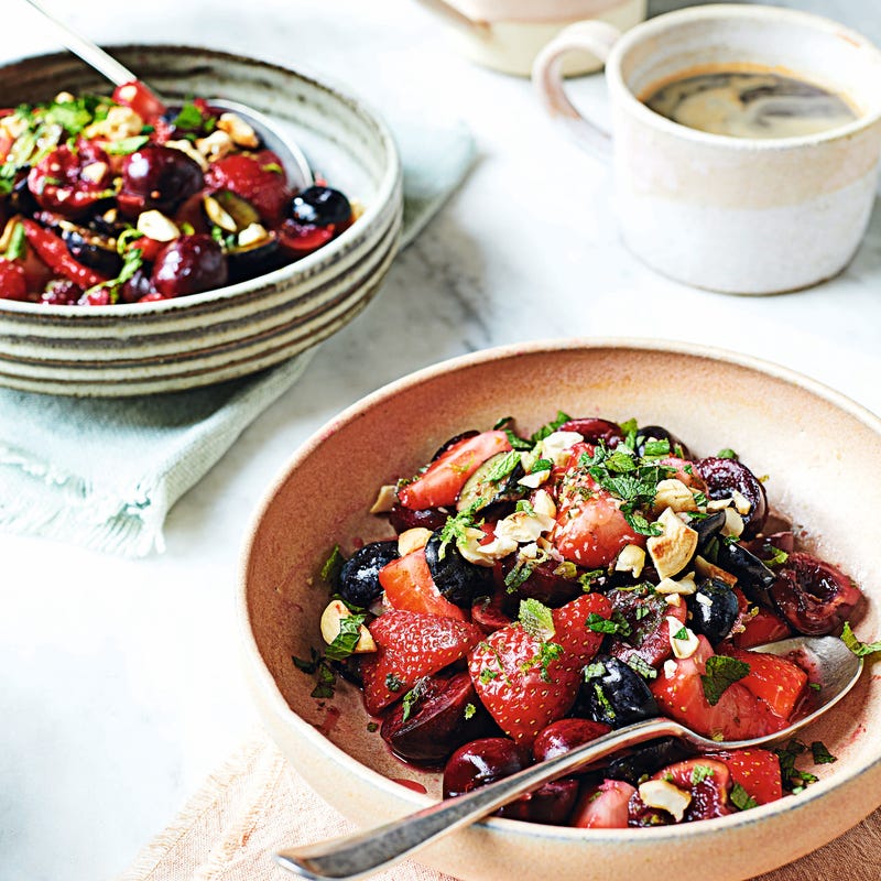 Photo of Fruit salad with lime dressing by WW