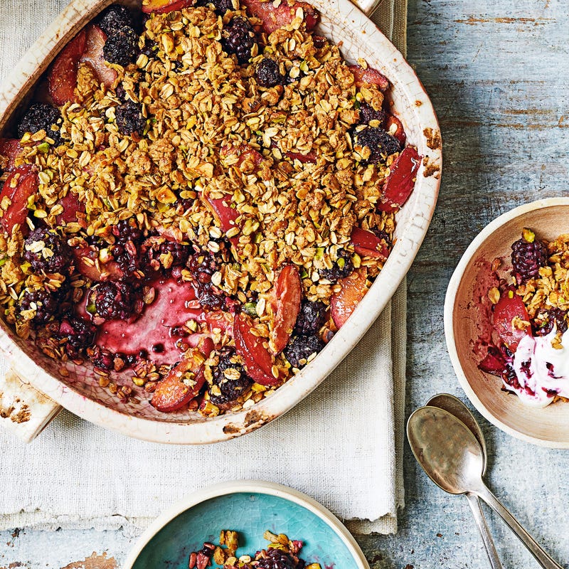 Photo of Plum & pistachio crumble by WW