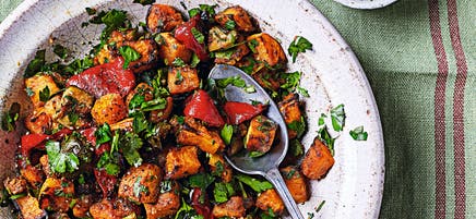 Spice-roasted vegetables