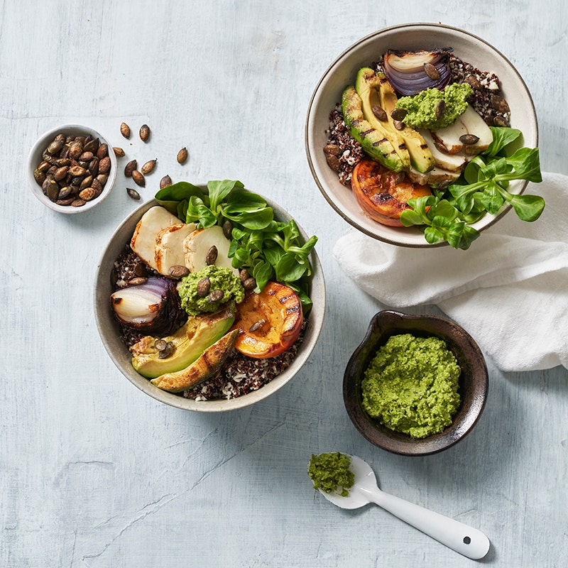 ViktVäktarna - Grillad halloumibowl
