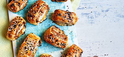 Turkey & hoisin sausage rolls